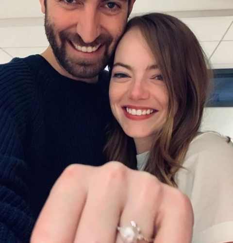 Dave McCary and Emma Stone married